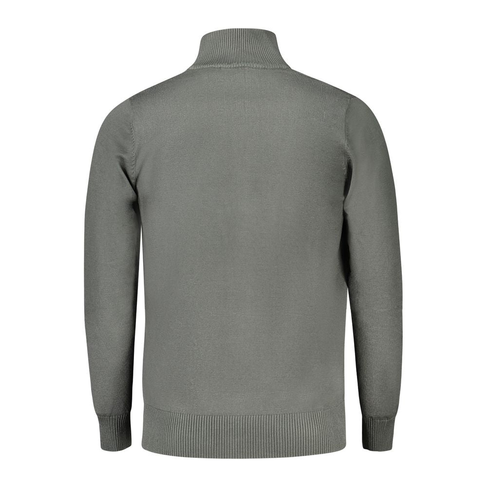 Coveri Moving Green Viscose Men Sweater Coveri Moving