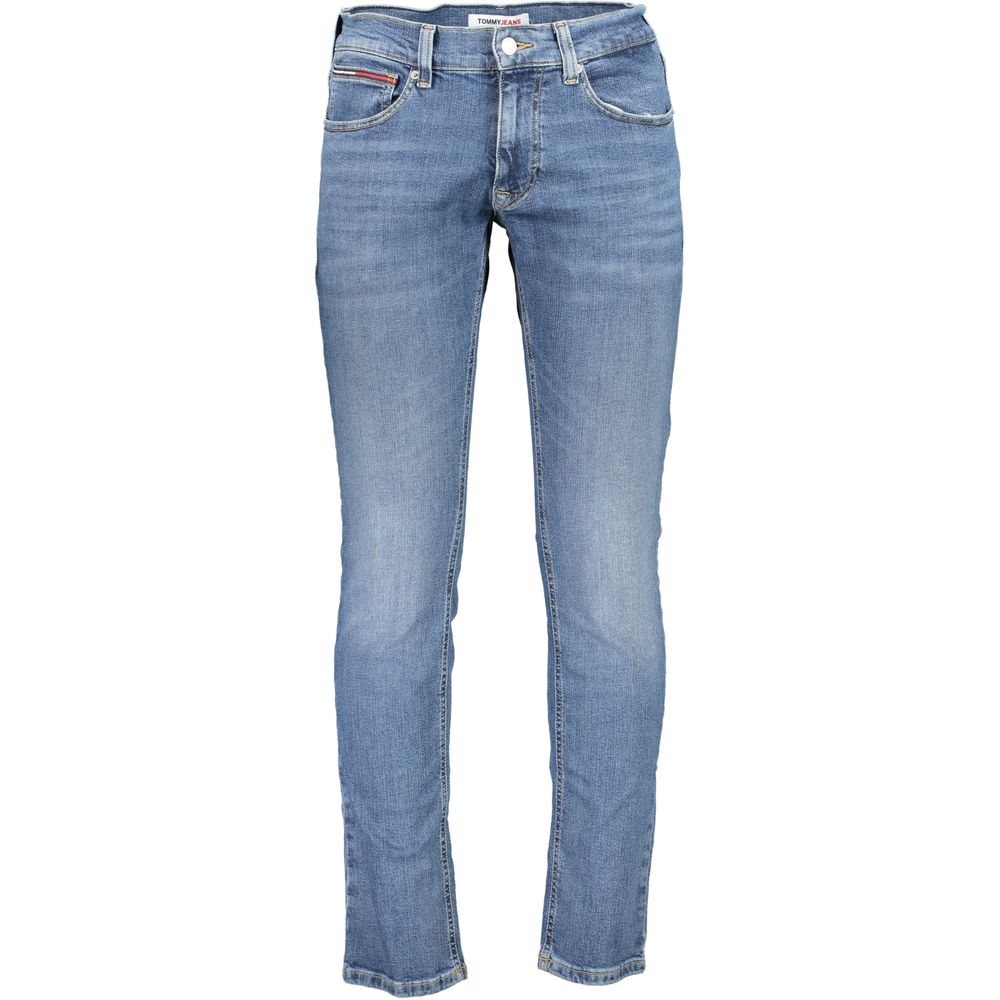 Tommy Hilfiger Blue Cotton Jeans & Pant Tommy Hilfiger