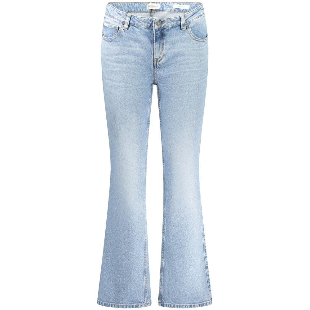 Guess Jeans Light Blue Cotton Women Jeans Guess Jeans