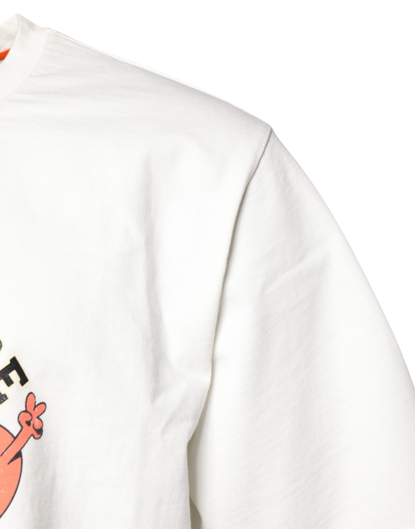 Dolce & Gabbana White LOVE & PEACE Print Crew Neck T-shirt Dolce & Gabbana