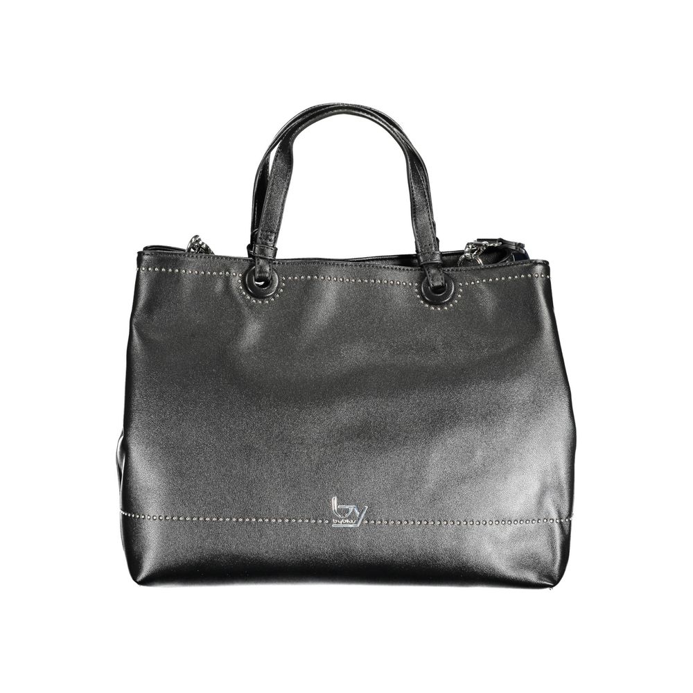 BYBLOS Black Polyethylene Women Handbag BYBLOS