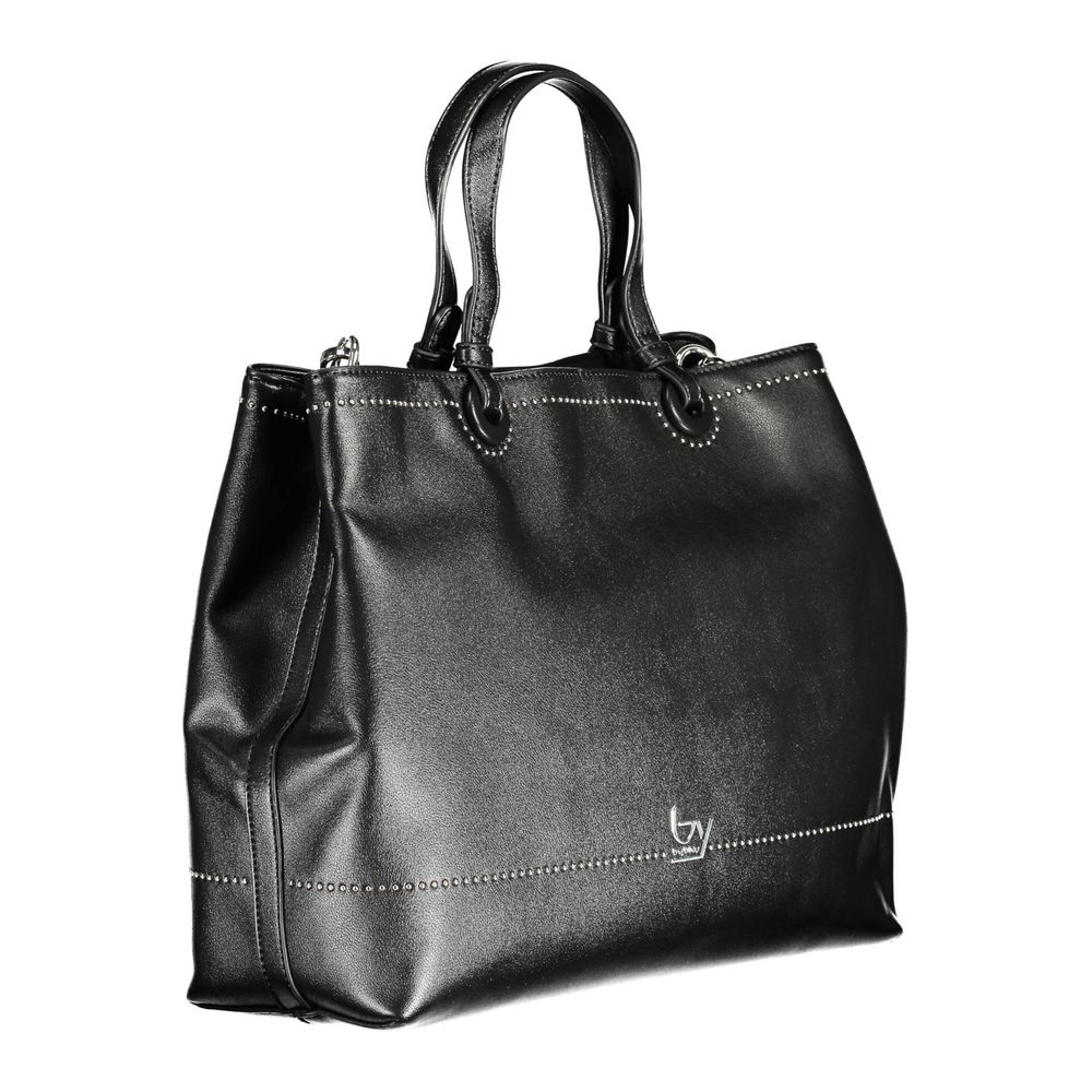 BYBLOS Black Polyethylene Women Handbag BYBLOS