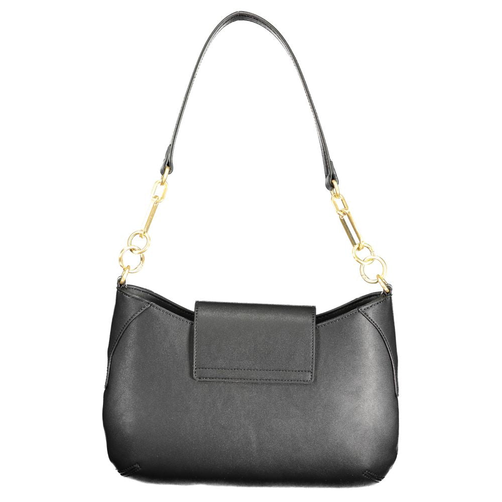 Mario Valentino Black Polyethylene Handbag Mario Valentino