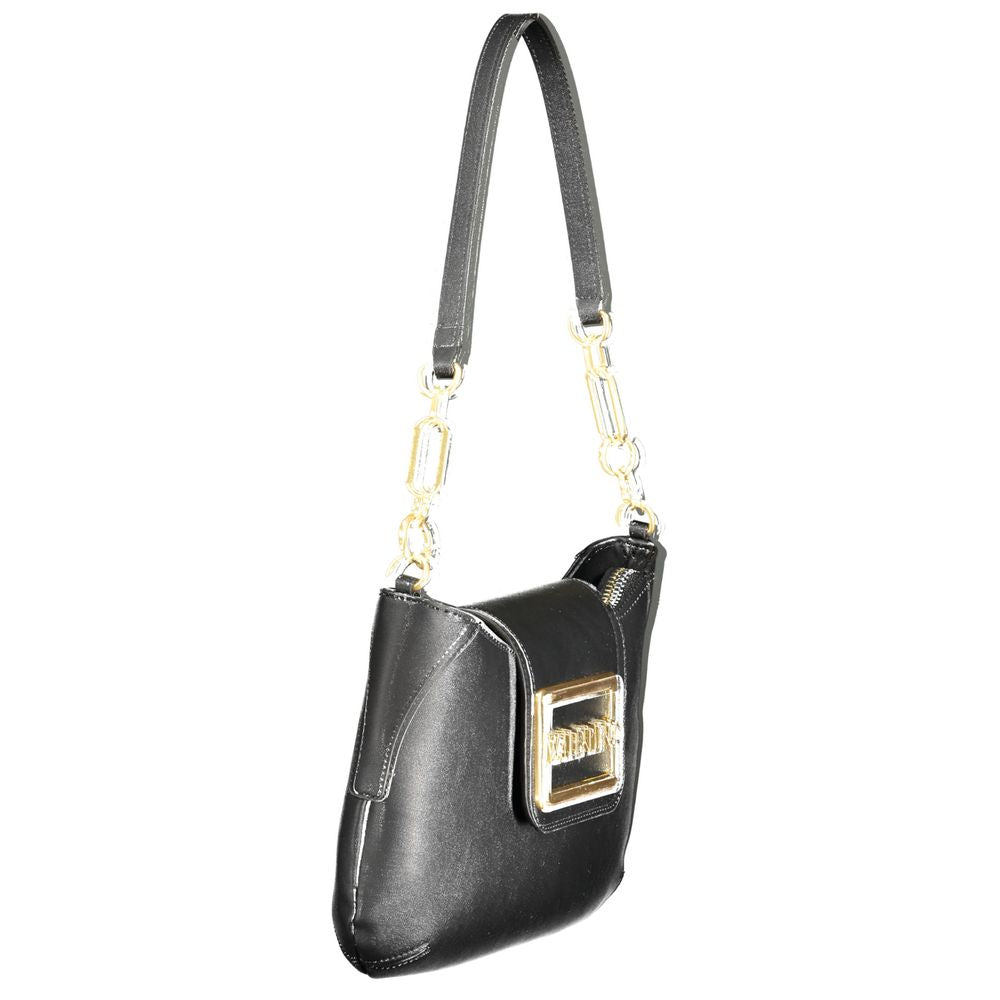 Mario Valentino Black Polyurethane Women's Bag Mario Valentino