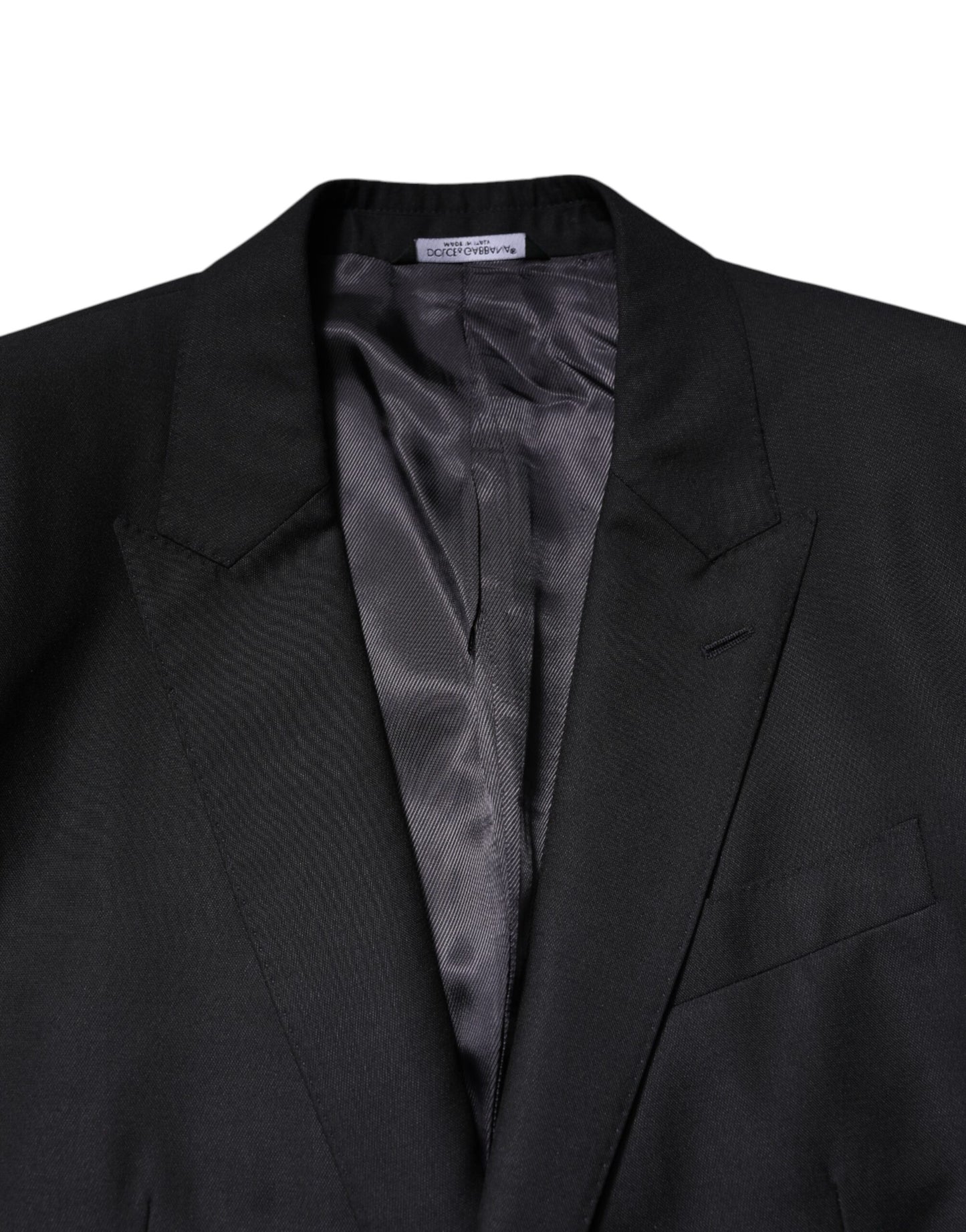 Dolce & Gabbana Dark Blue MARTINI Wool Blazer Coat Jacket Dolce & Gabbana