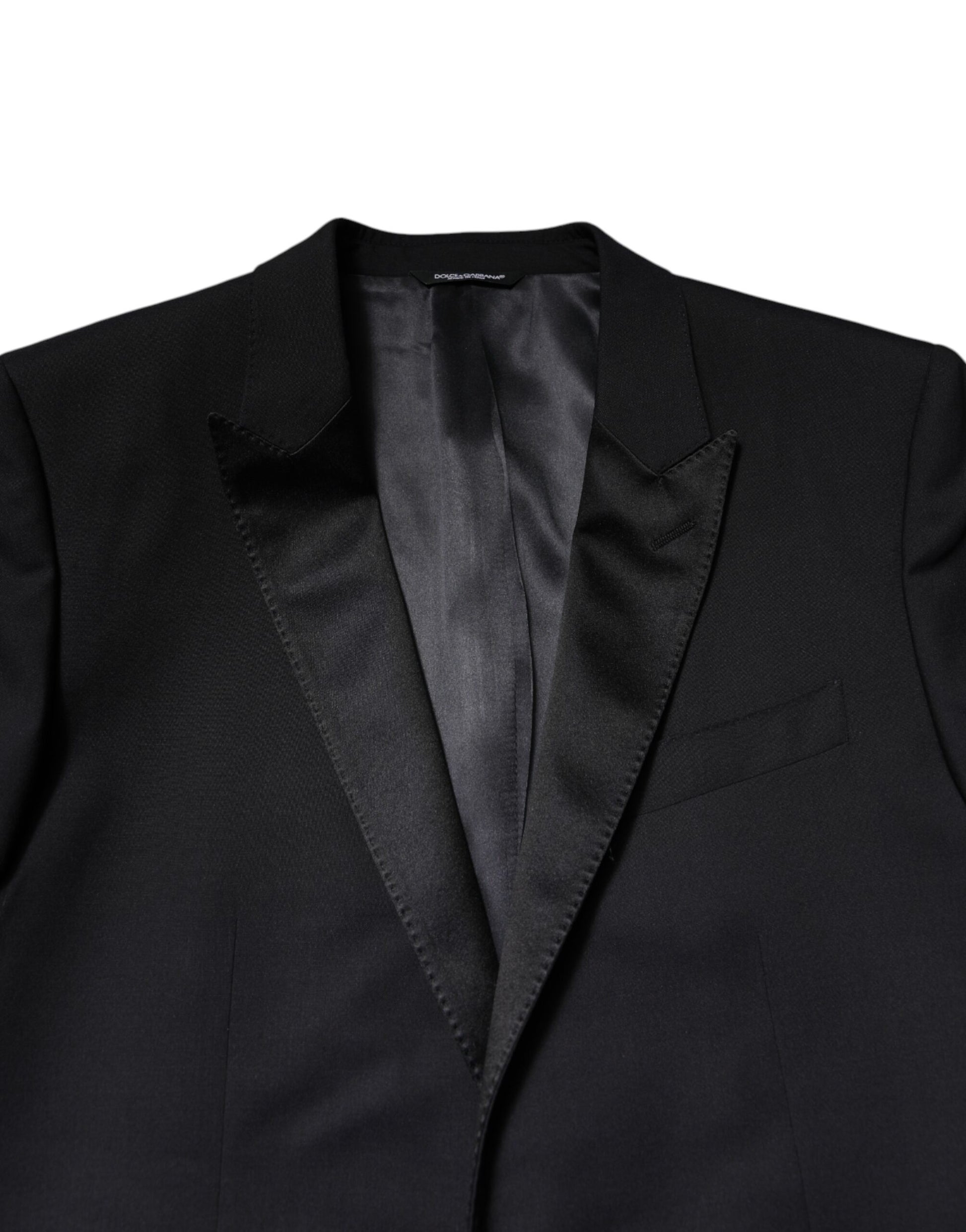 Dolce & Gabbana Dark Blue MARTINI Wool Suit 2 Piece Jacket Dolce & Gabbana