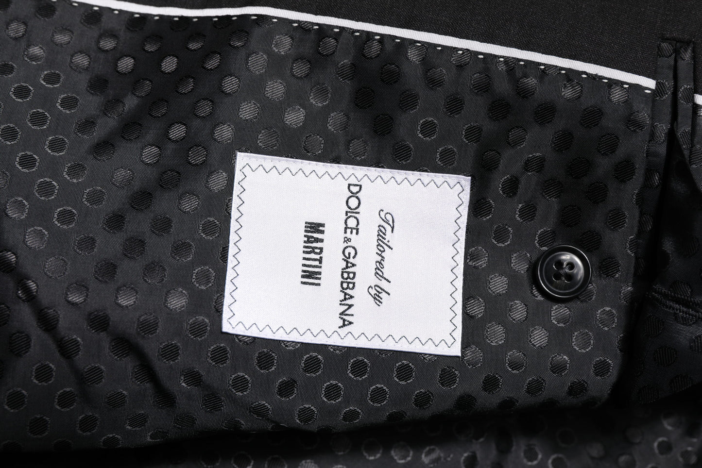 Dolce & Gabbana Dark Gray MARTINI Single Breasted Jacket Dolce & Gabbana