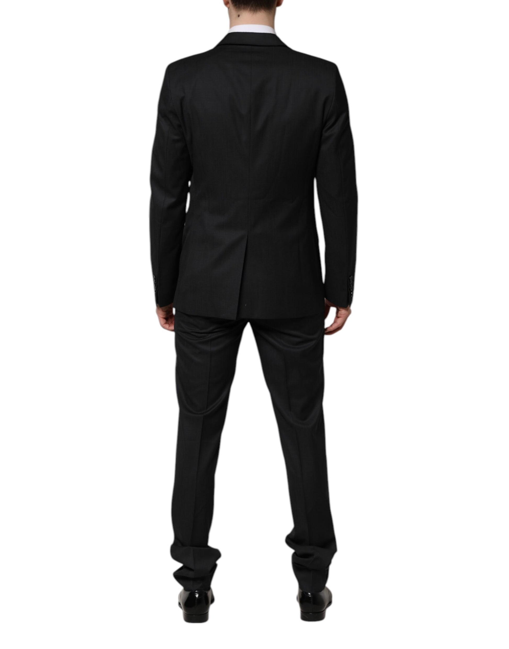 Dolce & Gabbana Dark Gray MARTINI 2 Pc Single Breasted Suit Dolce & Gabbana