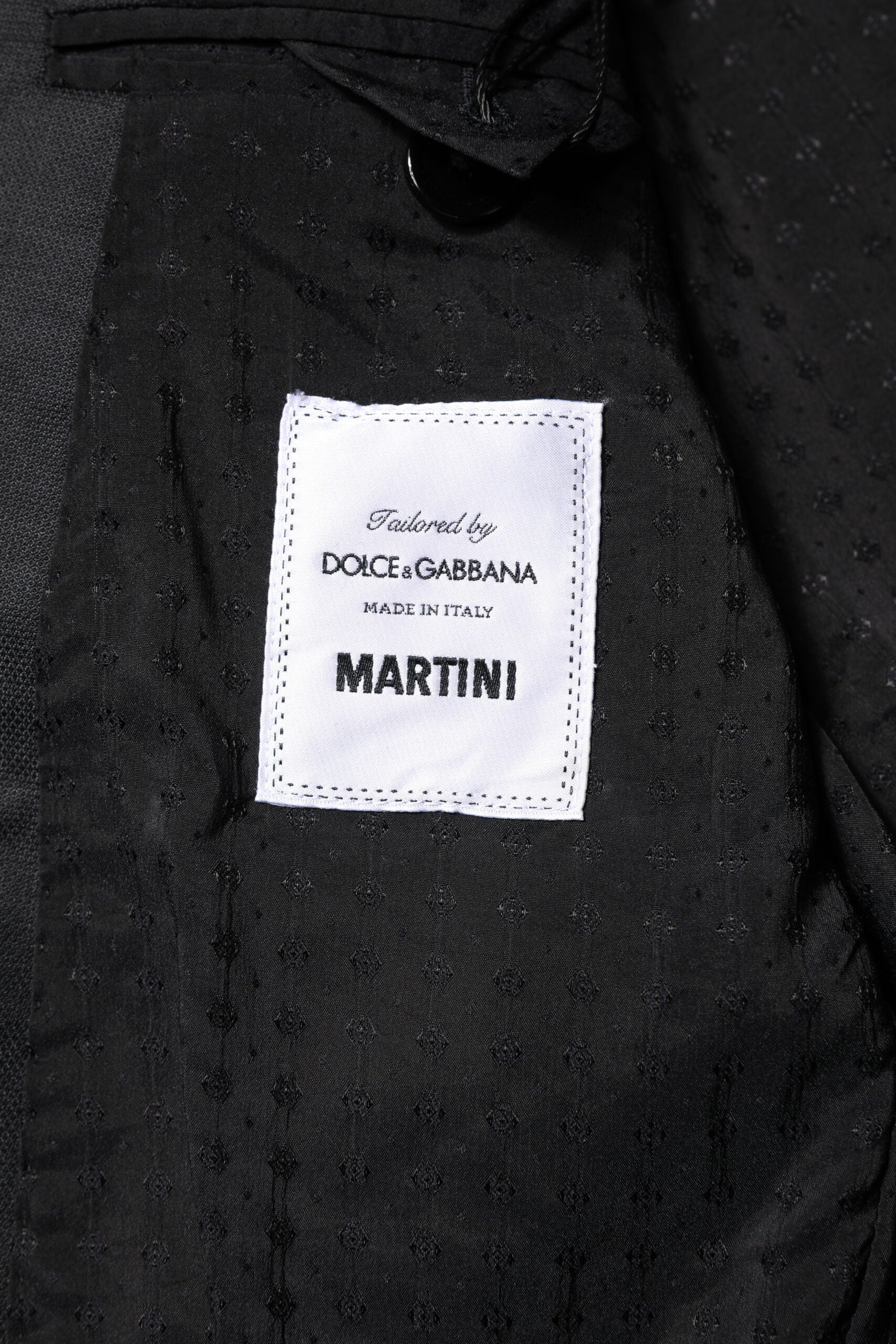 Dolce & Gabbana Dark Gray MARTINI 2 Pc Single Breasted Suit Dolce & Gabbana