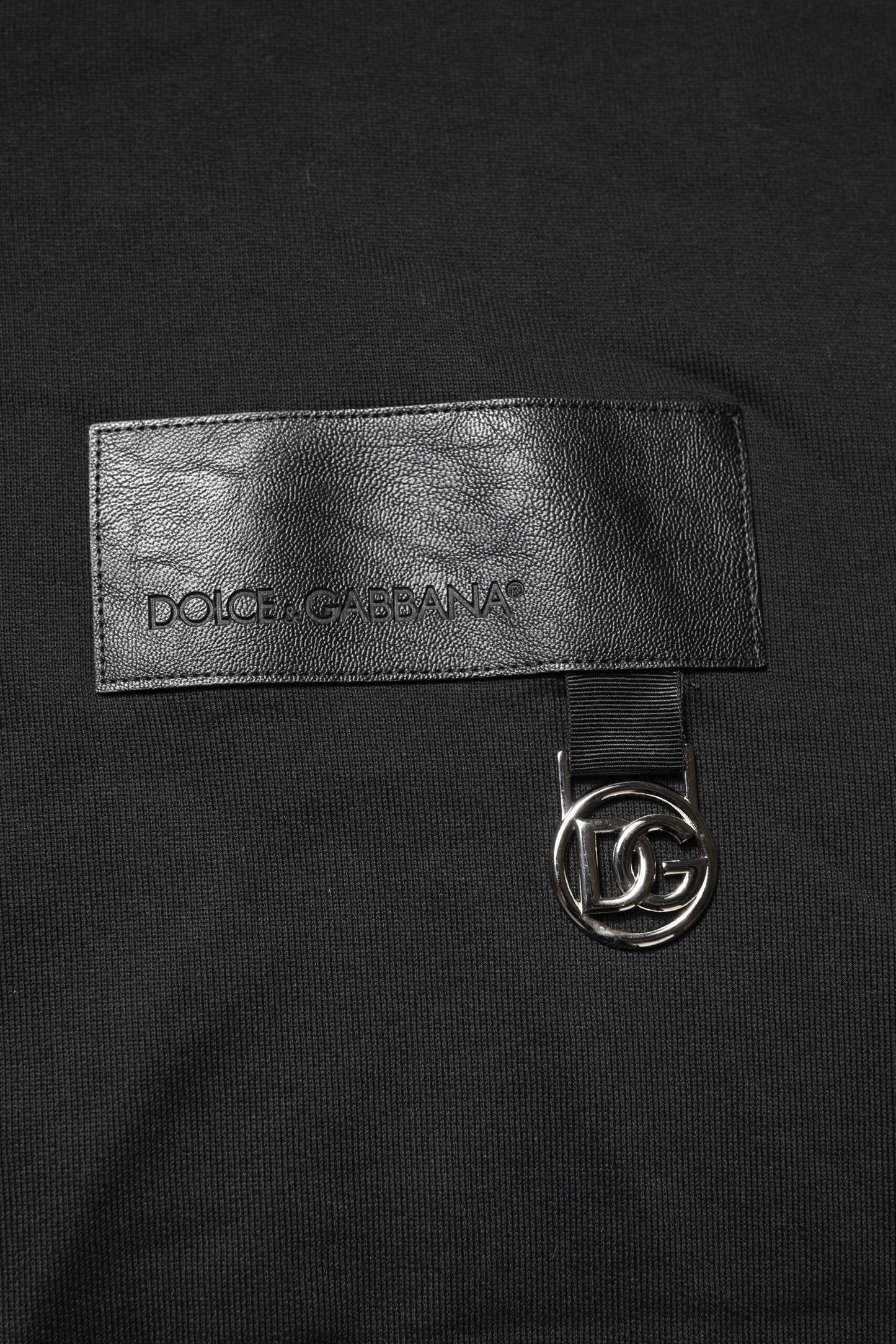 Dolce & Gabbana Black DG Logo Crew Neck Sweatshirt Sweater Dolce & Gabbana