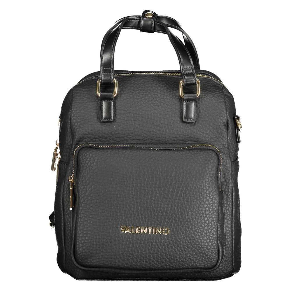 Mario Valentino Black Polyethylene Women Backpack Mario Valentino