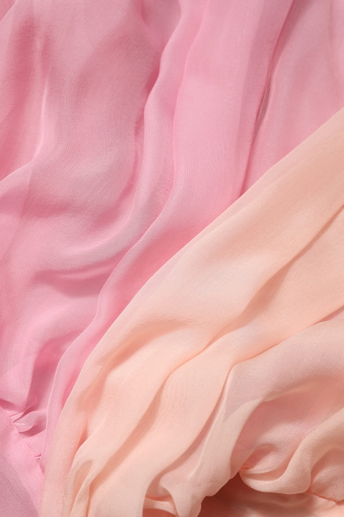 Dolce & Gabbana Pink Plunging V-neck Long Sleeves Blouse Top Dolce & Gabbana