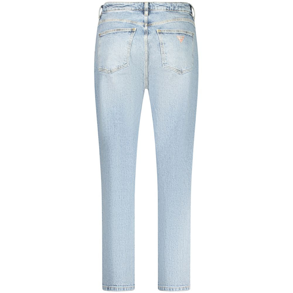 Guess Jeans Light Blue Cotton Women Jeans Guess Jeans