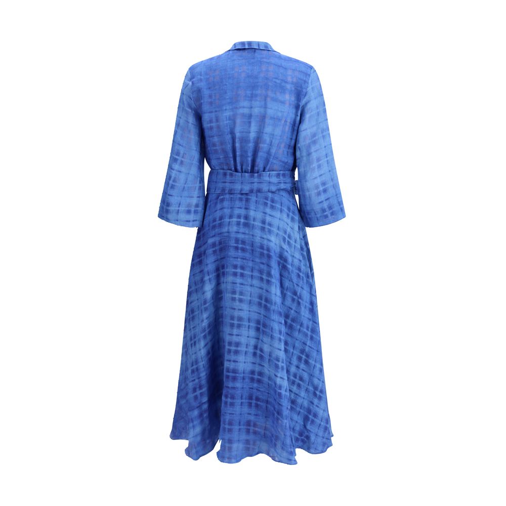 Sara Roka Check chemisier Dress Sara Roka