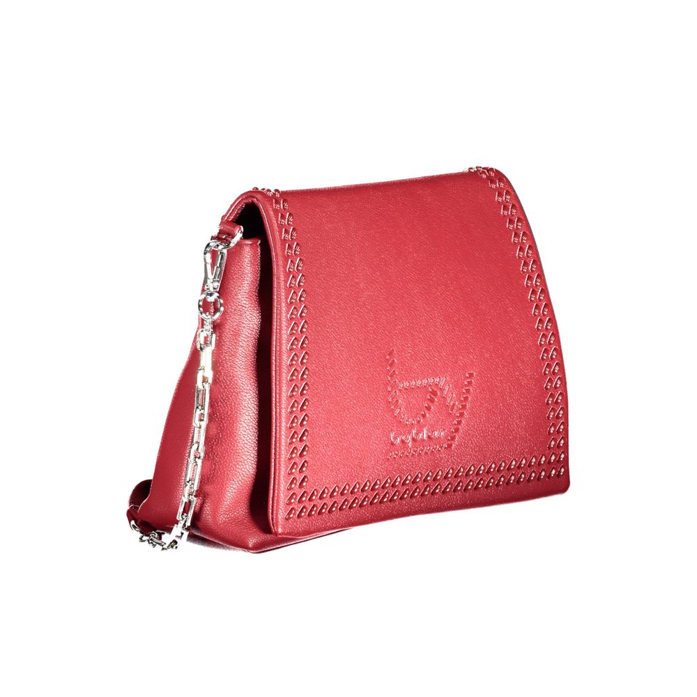 BYBLOS Red Polyethylene Women Handbag BYBLOS