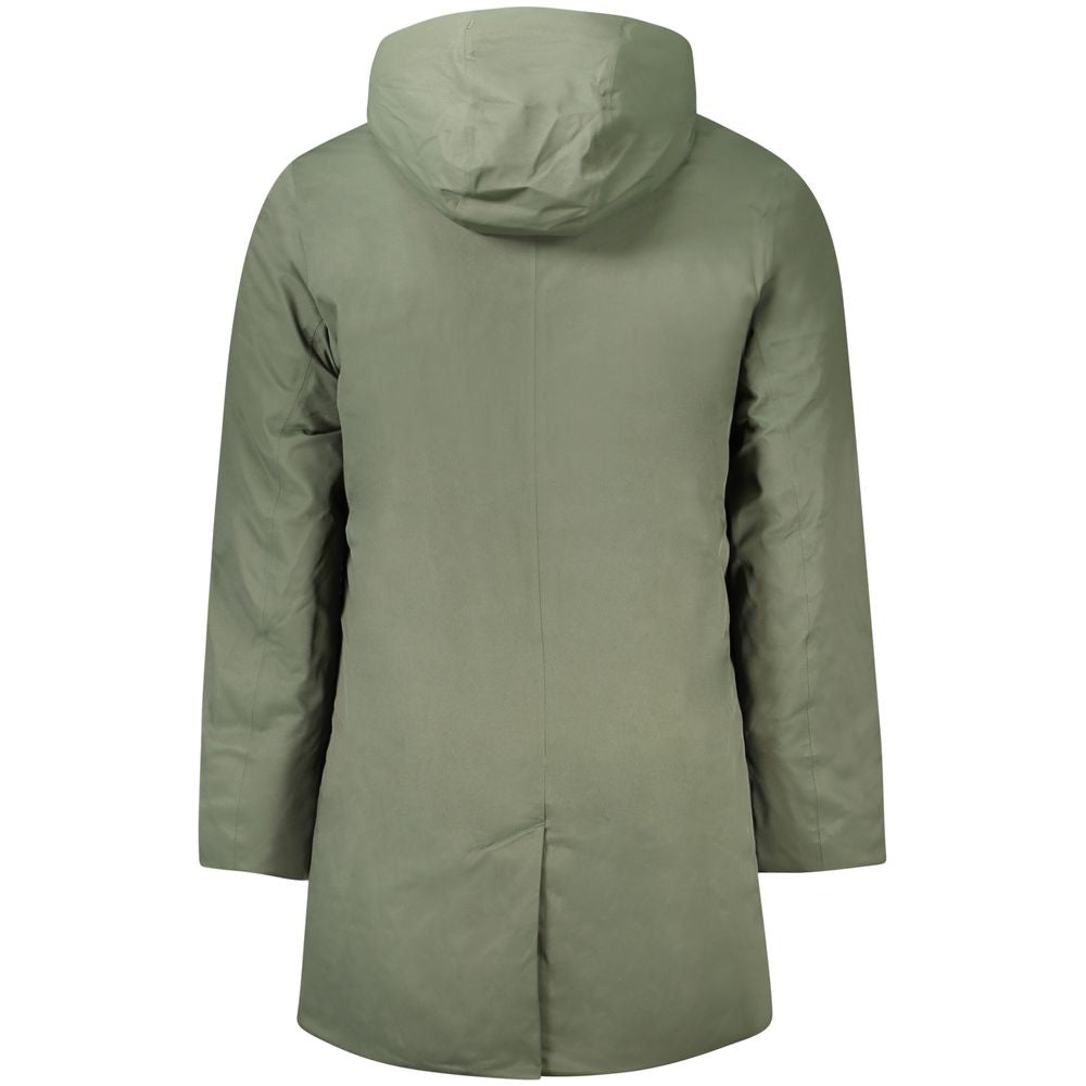 K-WAY Green Polyester Men Jacket K-WAY