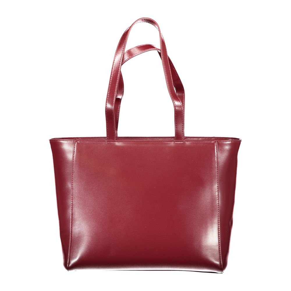 Mario Valentino Red Polyethylene Women Handbag Mario Valentino