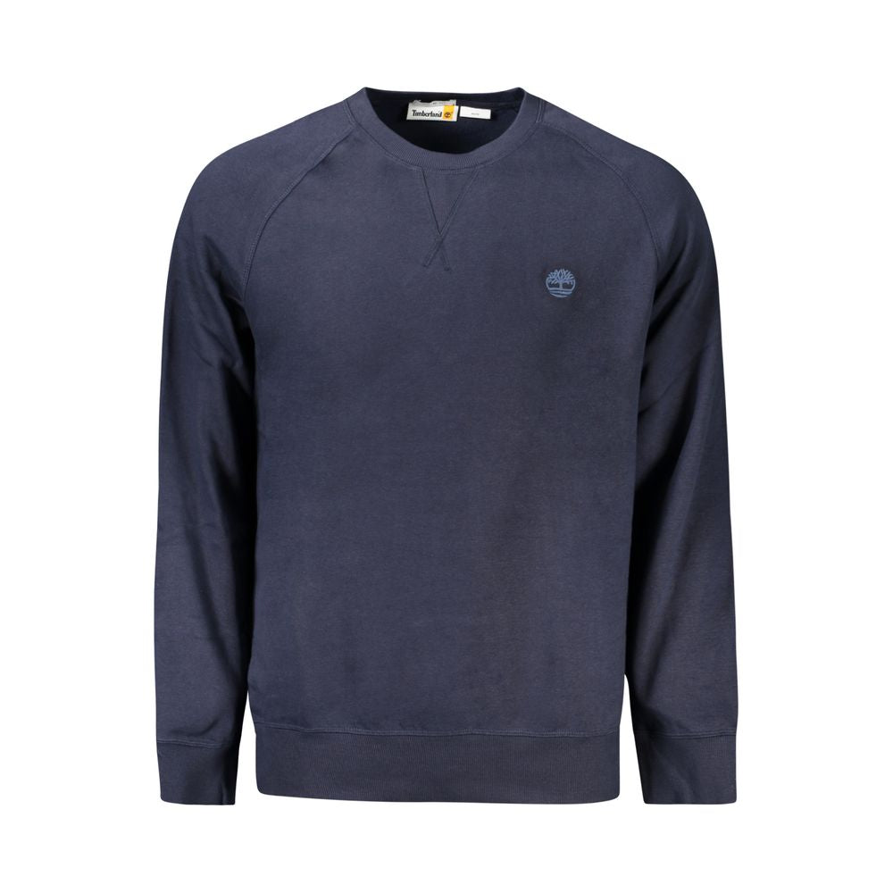 Timberland Blue Cotton Men Sweater Timberland