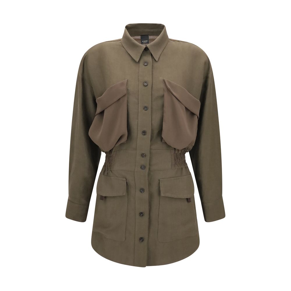 PINKO Linen Shirt Jacket PINKO
