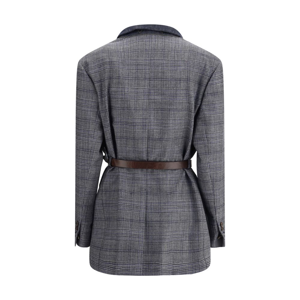 Brunello Cucinelli Prince of Wales pattern Blazer Brunello Cucinelli