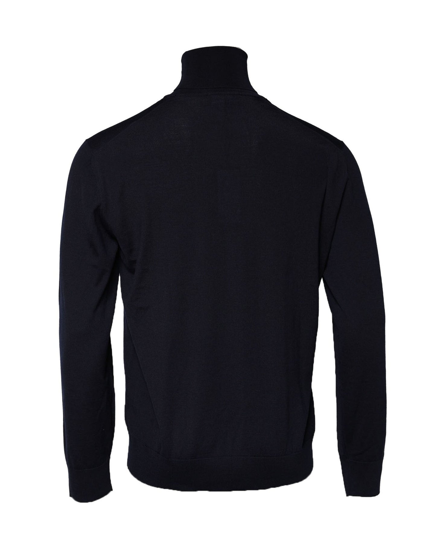 Dolce & Gabbana Blue Long Sleeve Turtleneck Pullover Sweater Dolce & Gabbana