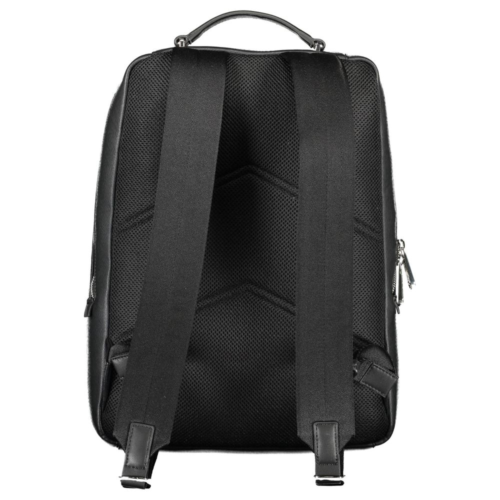 Calvin Klein Nero Polyester Men Backpack Calvin Klein