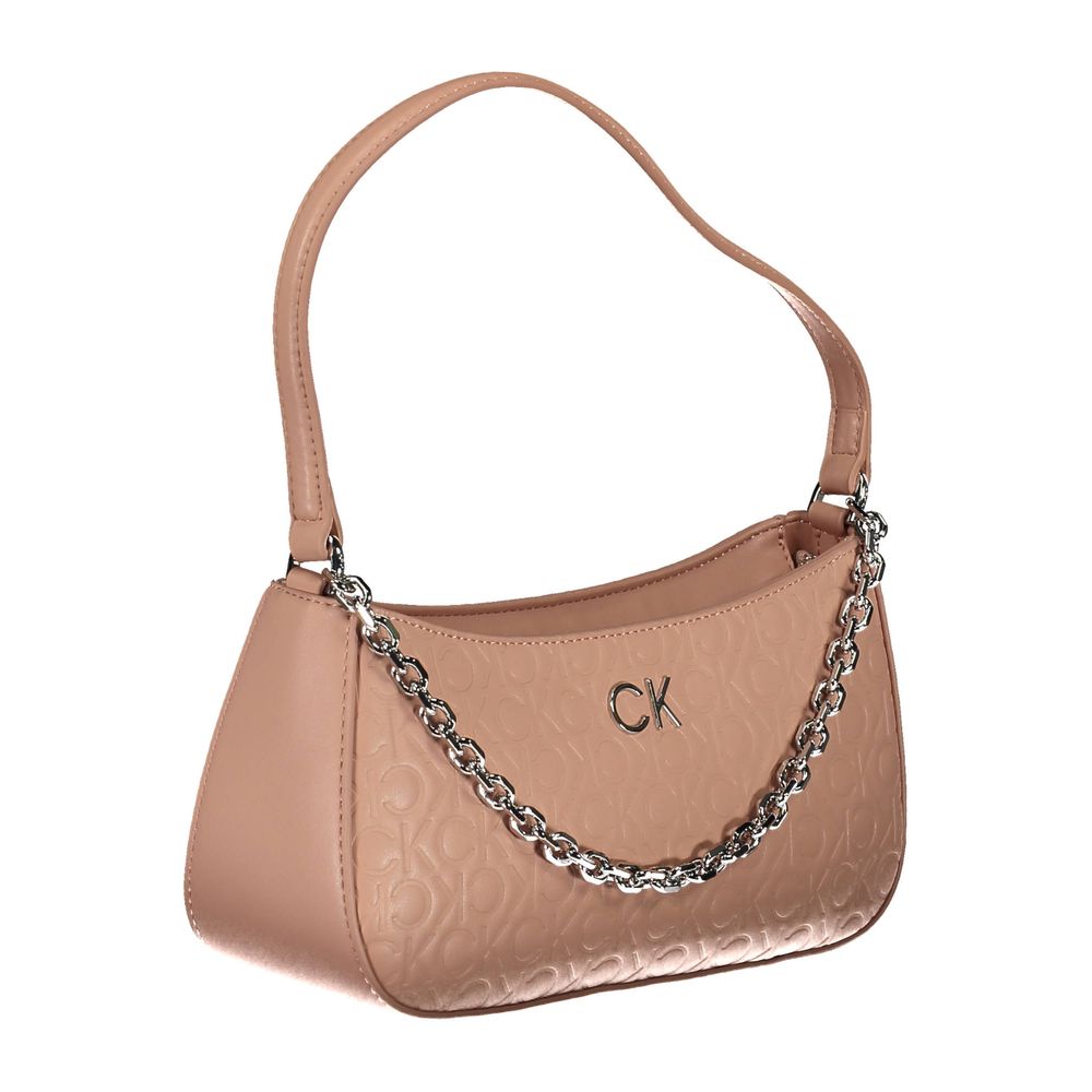 Calvin Klein Pink Polyester Women Handbag Calvin Klein