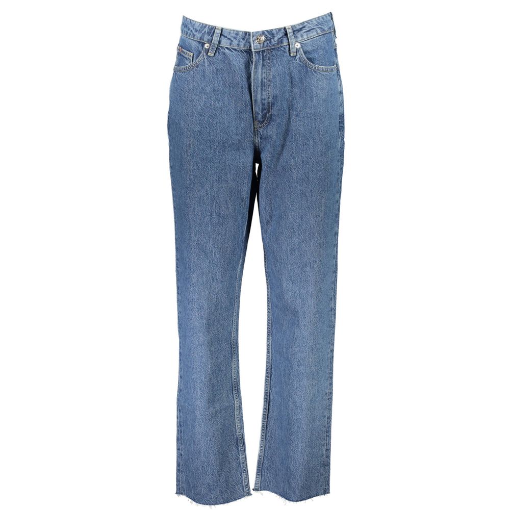 Tommy Hilfiger Blue Cotton Women Jeans Tommy Hilfiger