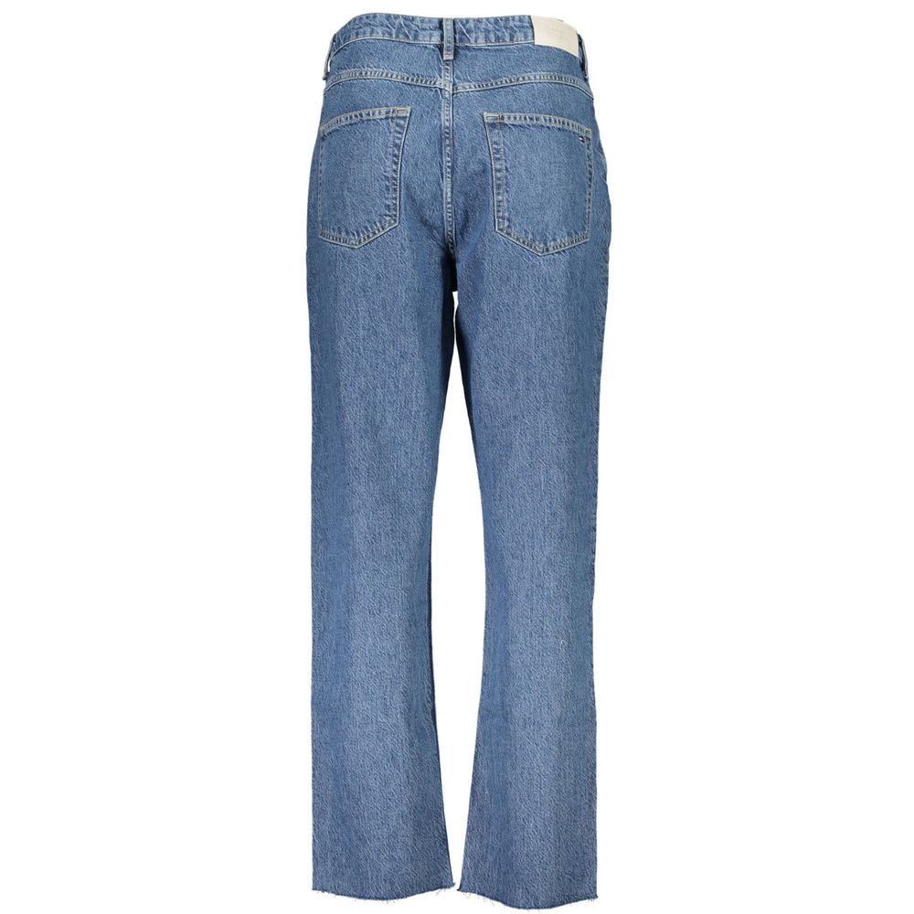 Tommy Hilfiger Blue Cotton Women Jeans Tommy Hilfiger