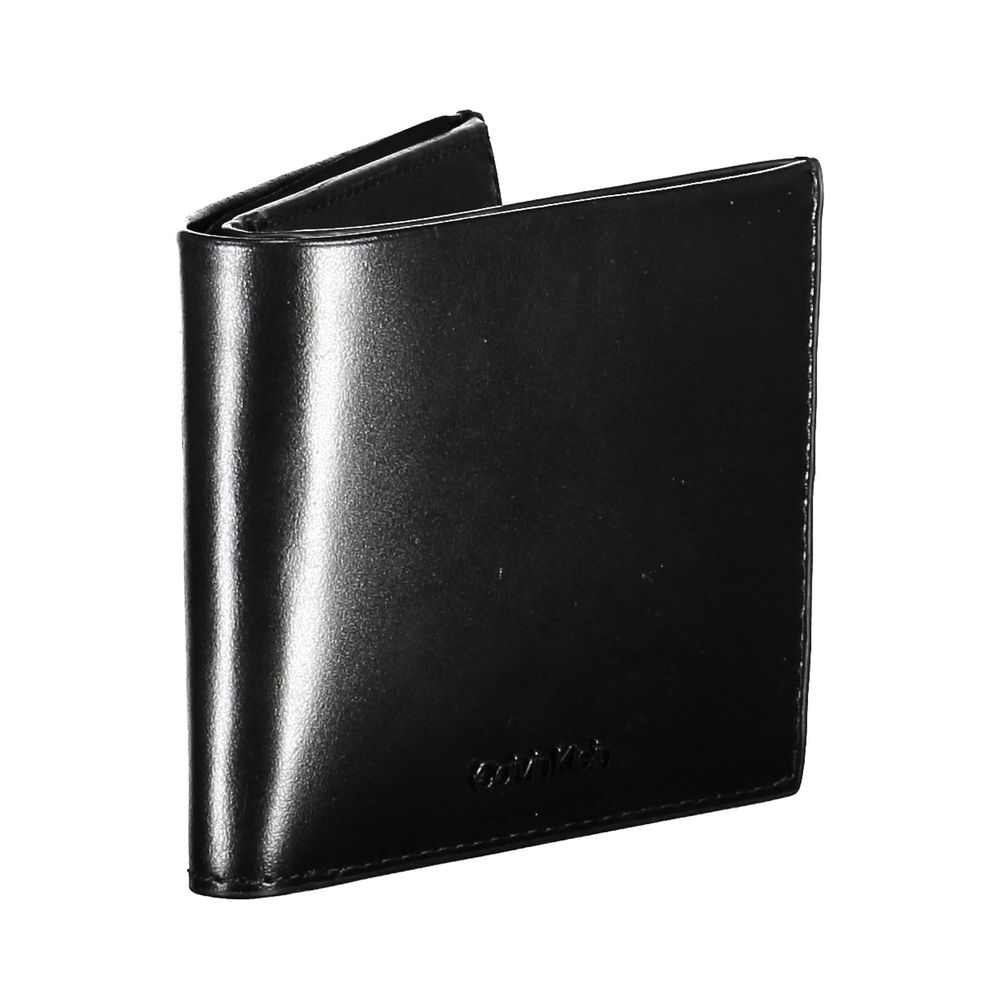 Calvin Klein Black Leather Men Wallet Calvin Klein