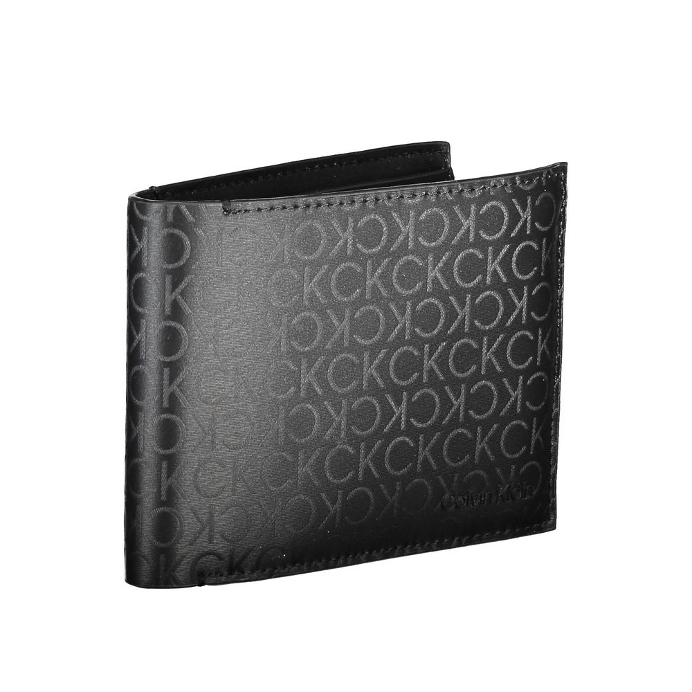 Calvin Klein Black Polyester Men Wallet Calvin Klein