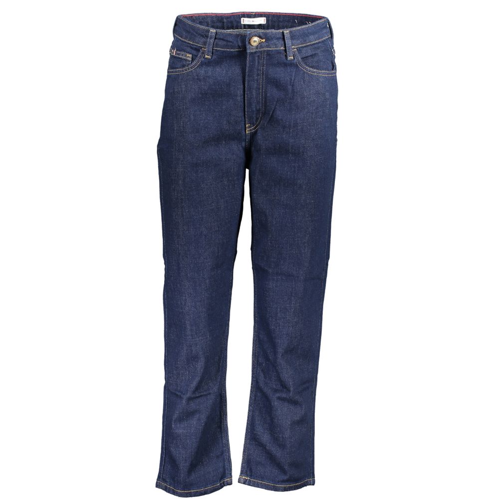 Tommy Hilfiger Blue Cotton Jeans & Pant Tommy Hilfiger