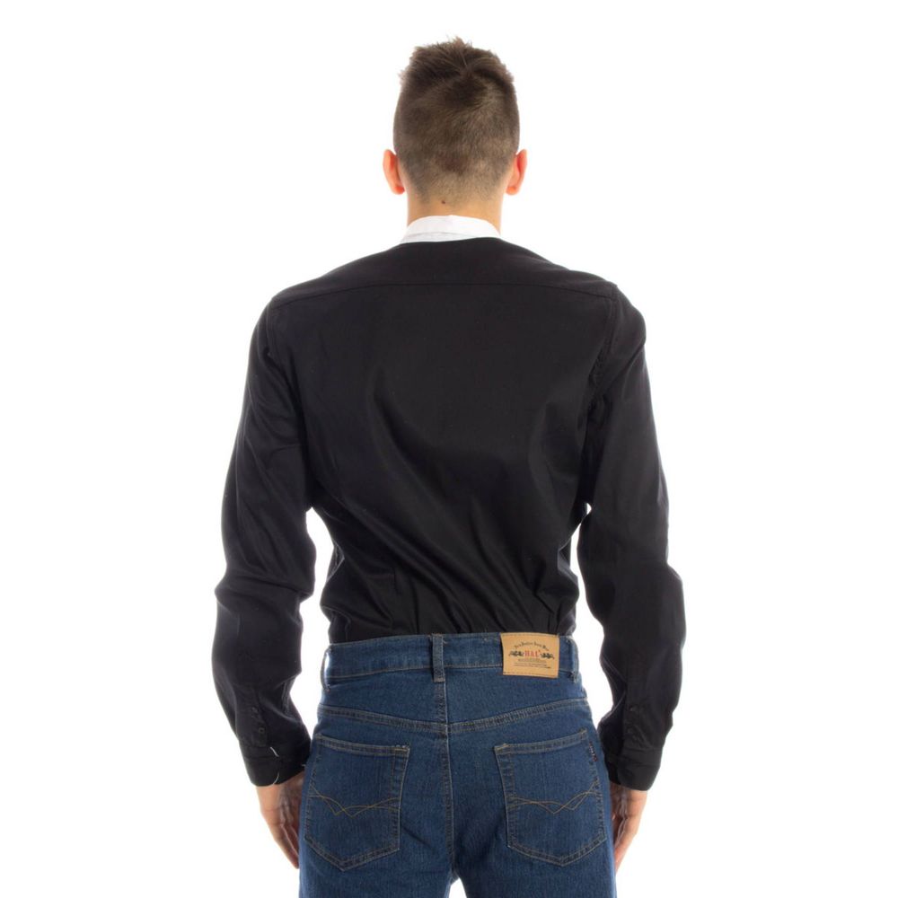 Papete Black Cotton Shirt Papete
