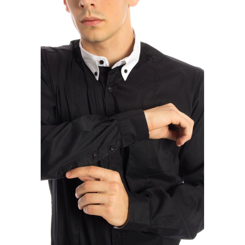 Papete Black Cotton Shirt Papete