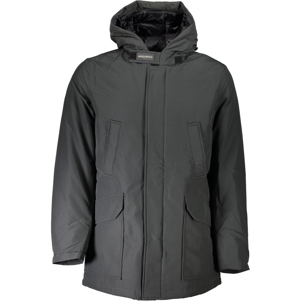 Woolrich Brown Cotton Men Jacket Woolrich