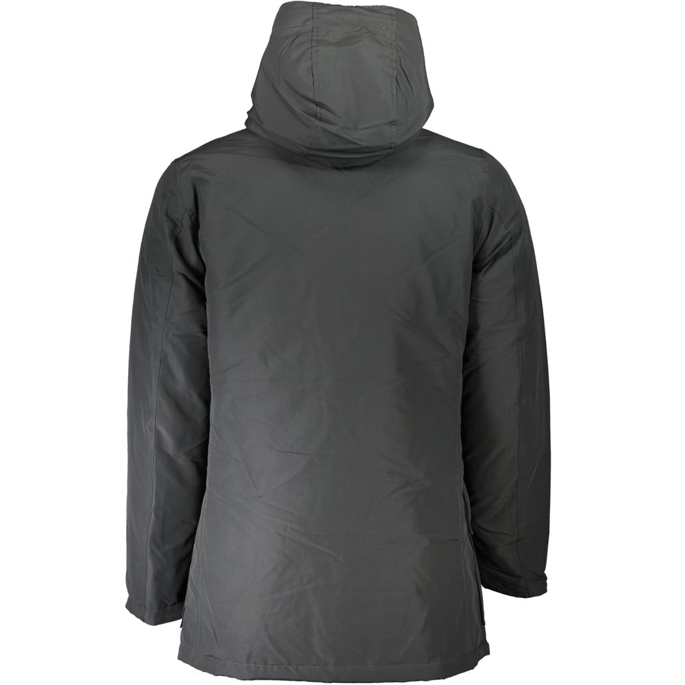 Woolrich Brown Cotton Men Jacket Woolrich