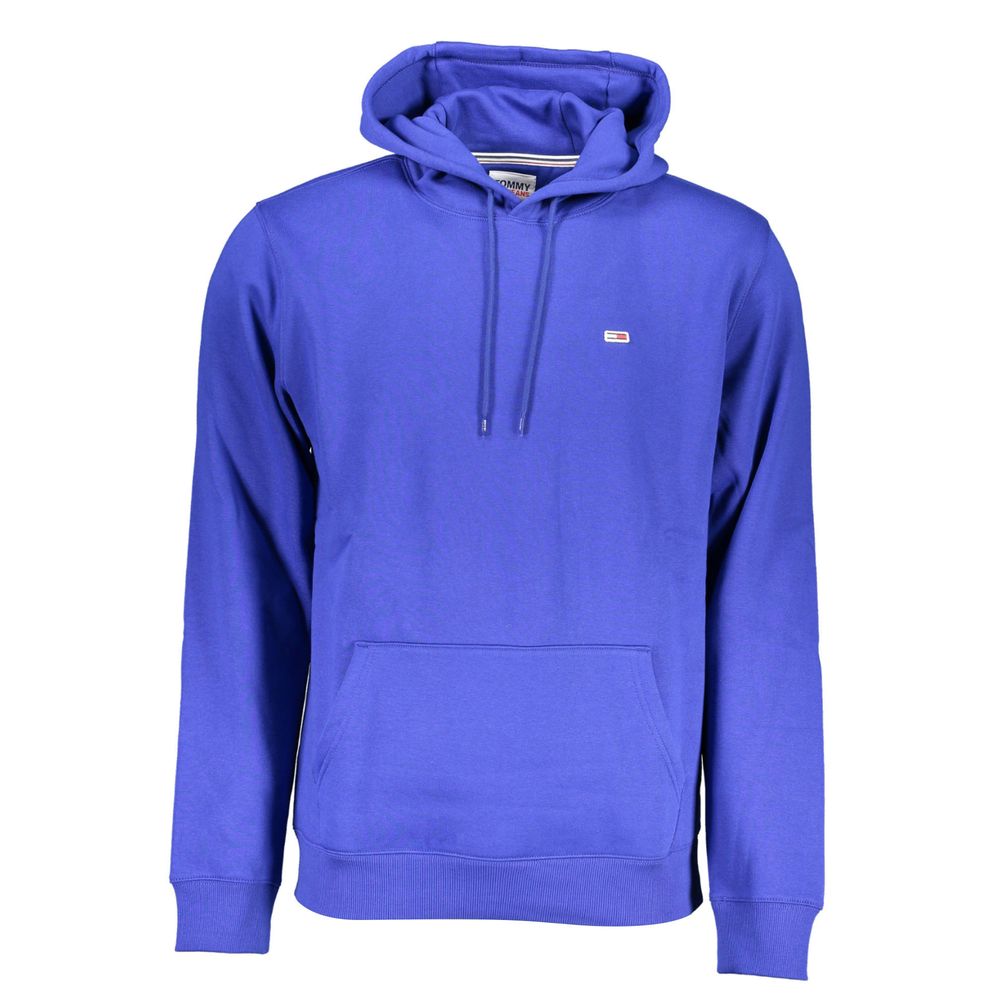 Tommy Hilfiger Blue Cotton Men Sweater Tommy Hilfiger