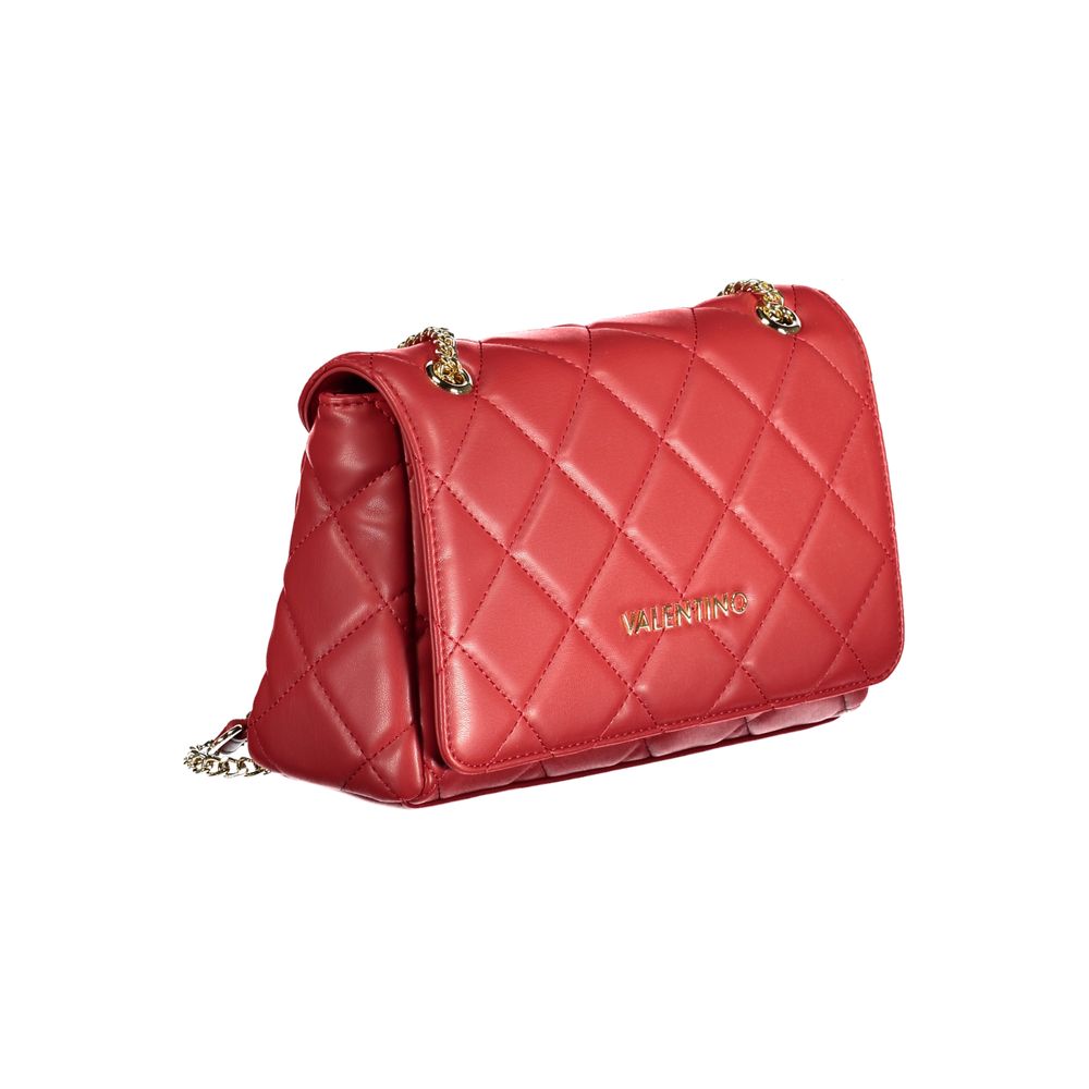 Mario Valentino Rosso Poliuretano Woman Handbag