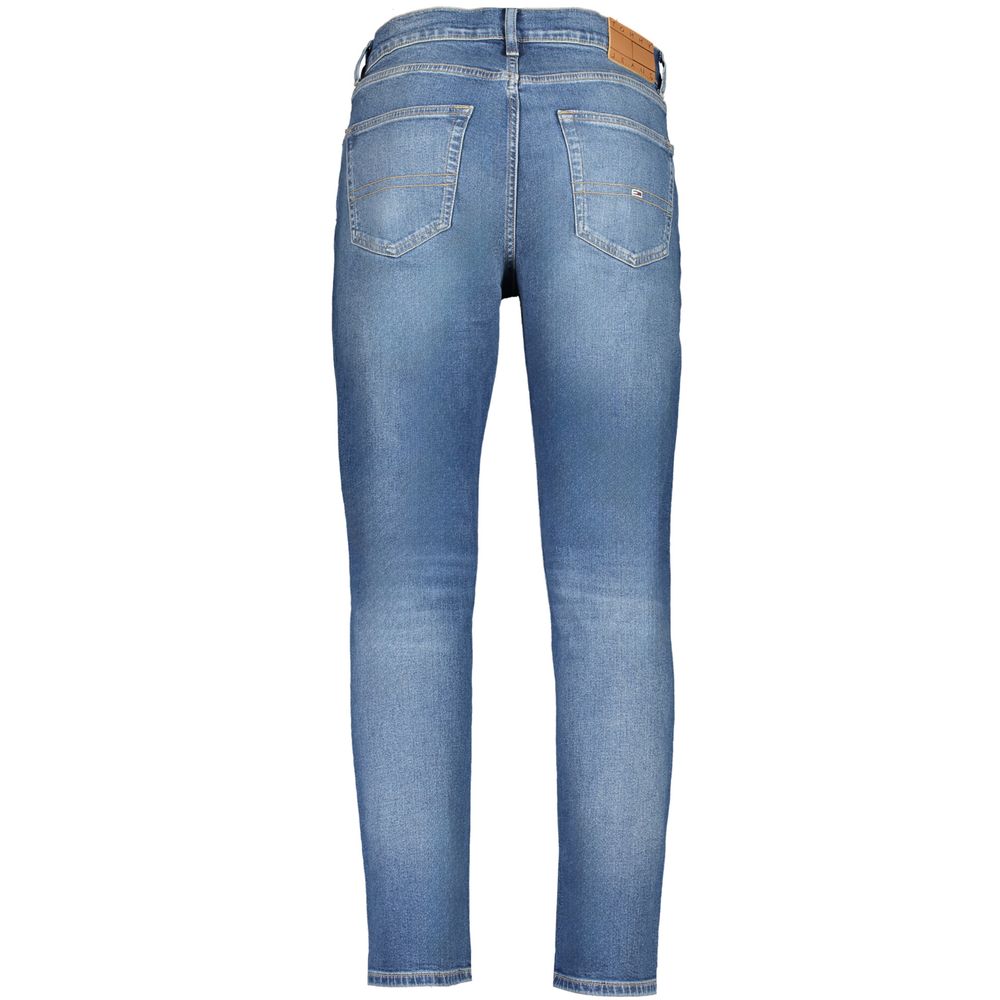 Tommy Hilfiger Blue Cotton Jeans & Pant Tommy Hilfiger