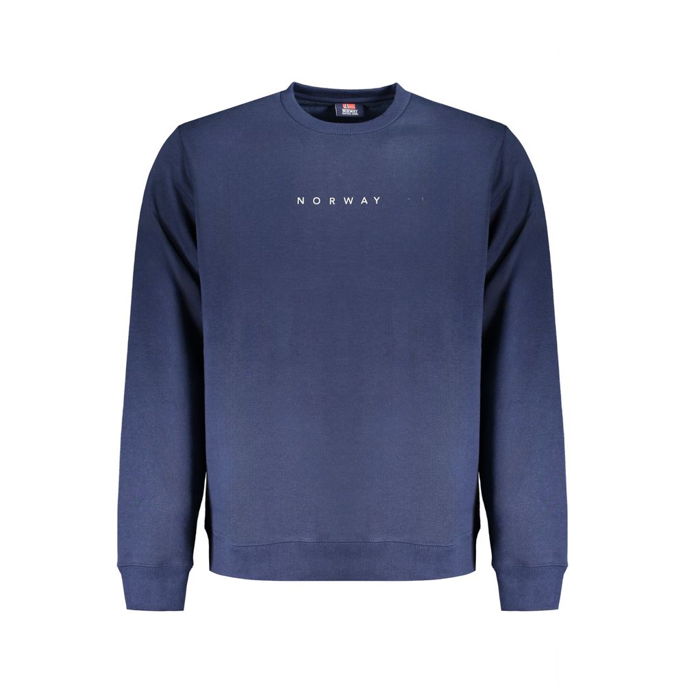 Norway 1963 Blue Cotton Men Sweater Norway 1963