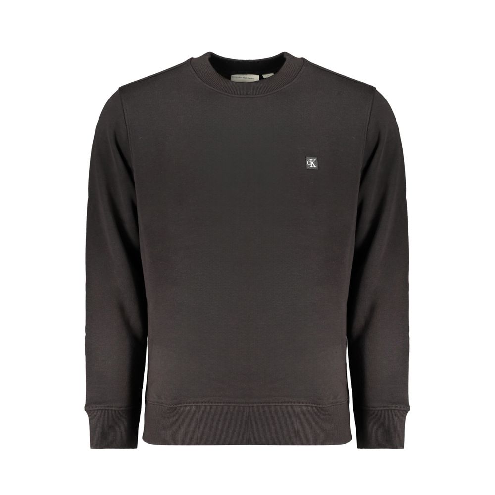 Calvin Klein Black Cotton Sweater Calvin Klein