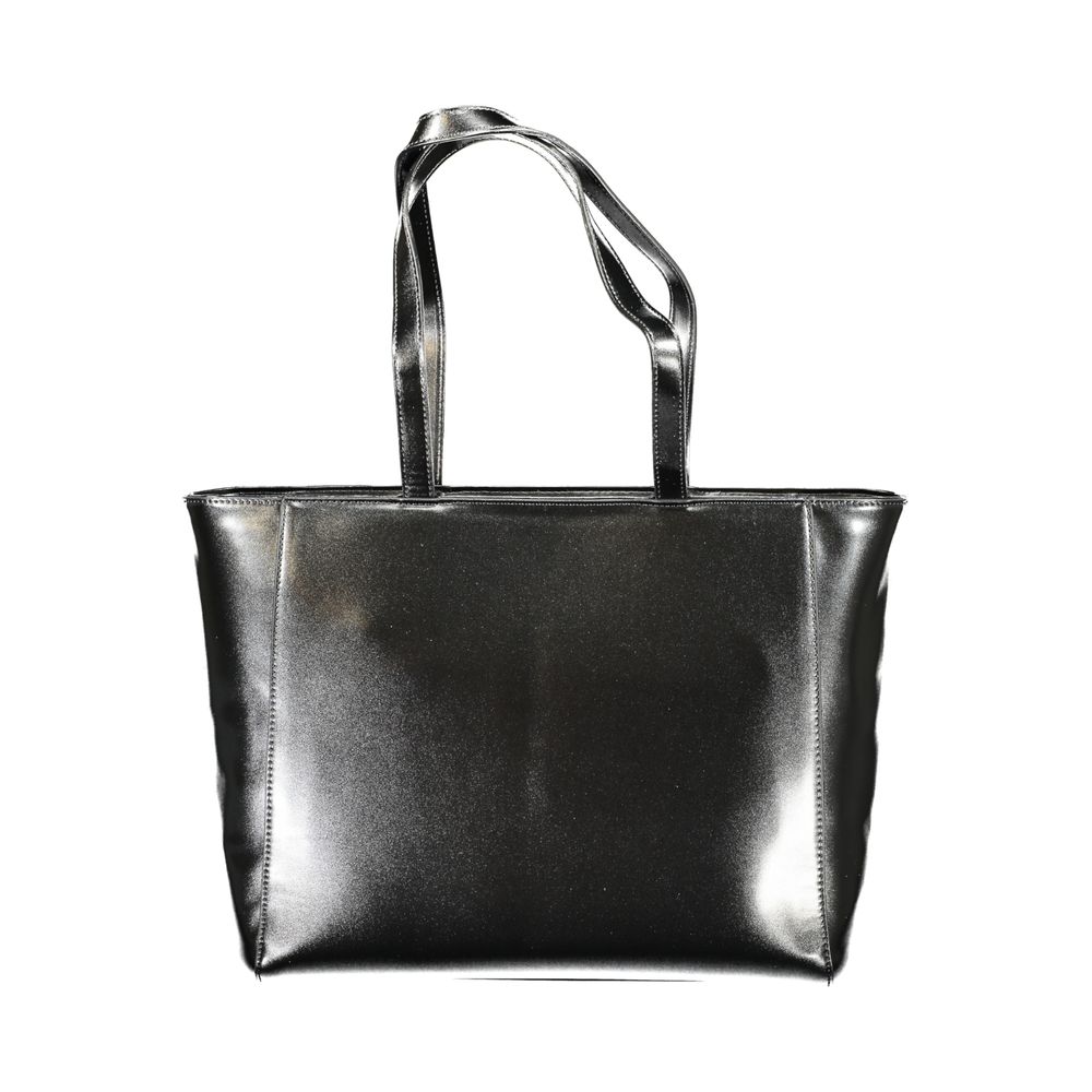 Mario Valentino Black Polyethylene Women Handbag Mario Valentino