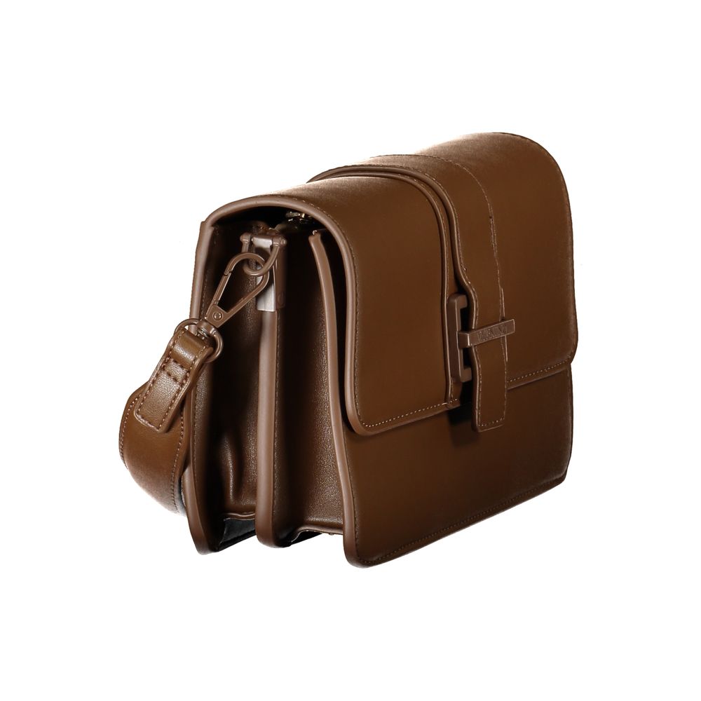 Mario Valentino Brown Polyethylene Women Handbag Mario Valentino