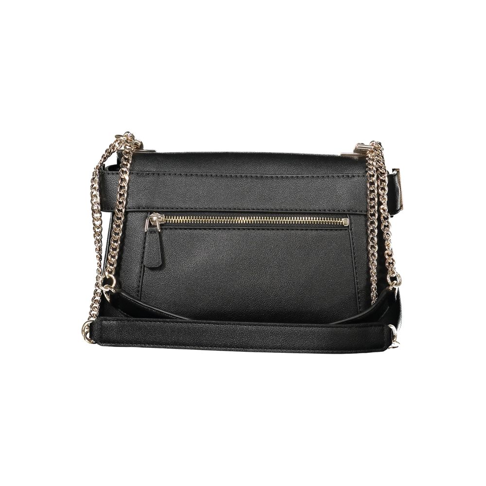Guess Jeans Black Polyethylene Women Handbag Guess Jeans