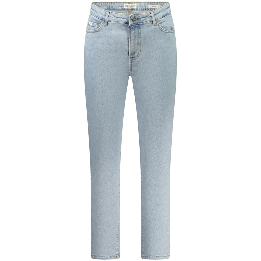 Guess Jeans Light Blue Cotton Women Skinny Jean Guess Jeans