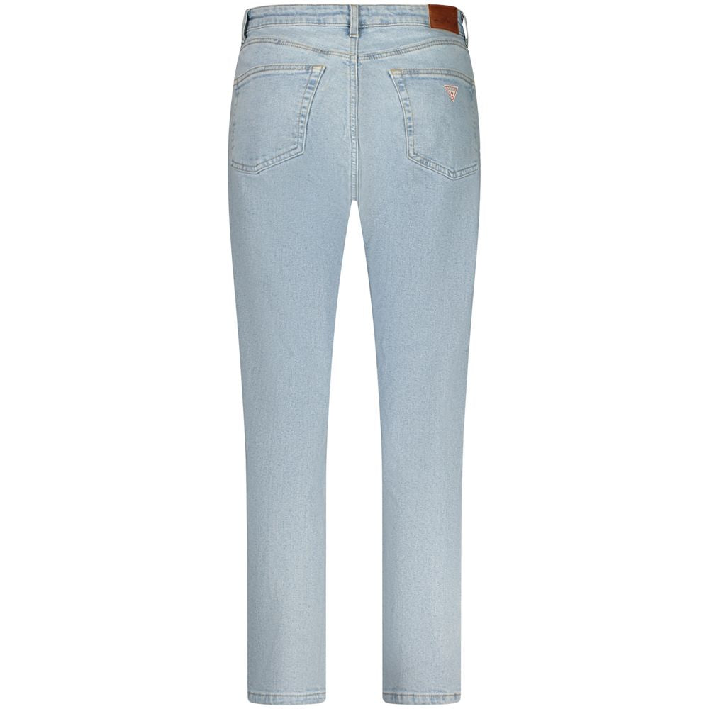 Guess Jeans Light Blue Cotton Women Skinny Jean Guess Jeans