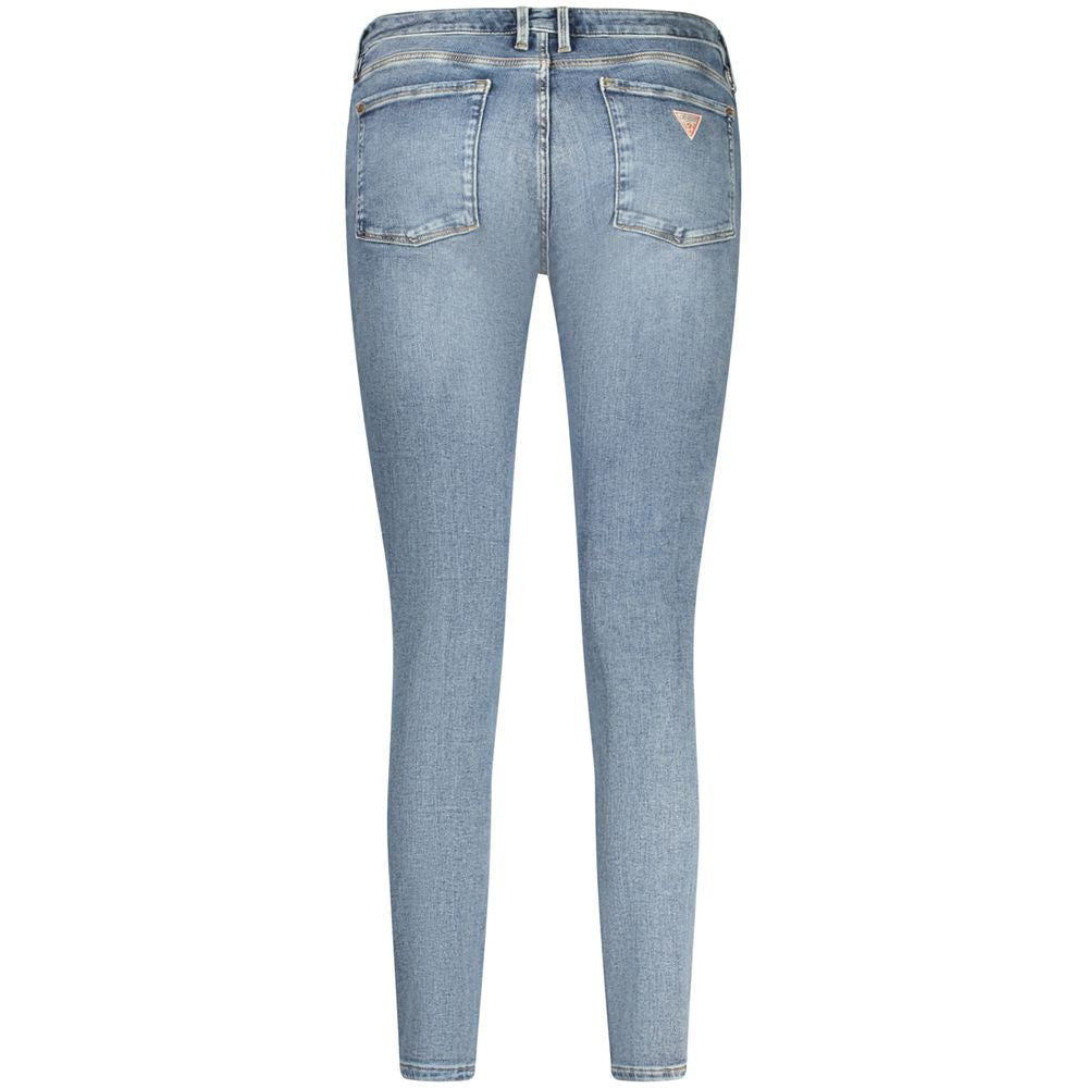 Guess Jeans Blue Cotton Women Jeans Guess Jeans