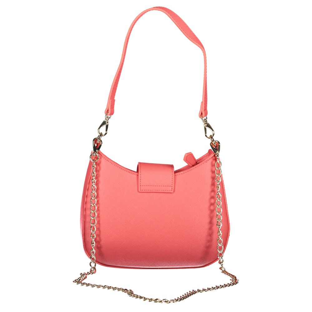 Mario Valentino Pink Polyethylene Handbag Mario Valentino