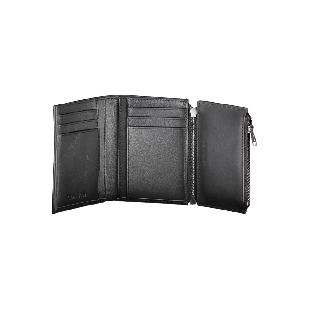 Calvin Klein Black Leather Men Wallet Calvin Klein