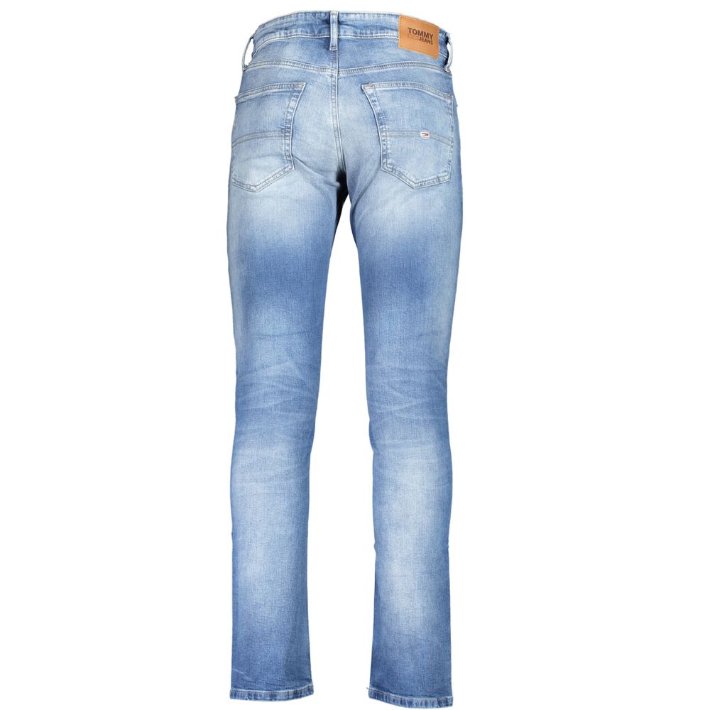 Tommy Hilfiger Blue Cotton Men Jeans Tommy Hilfiger